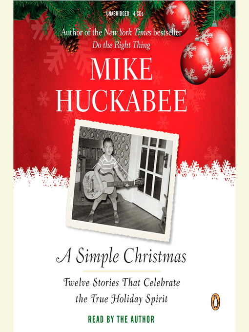 Title details for A Simple Christmas by Mike Huckabee - Available